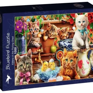 Chesterman Kattungar i skur, 1000 bitar | Handla säkert