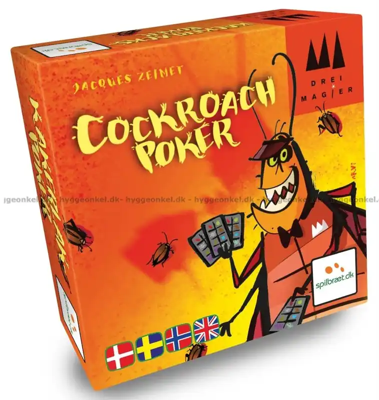 Professionell kvalitet - Cockroach Poker - Svenska