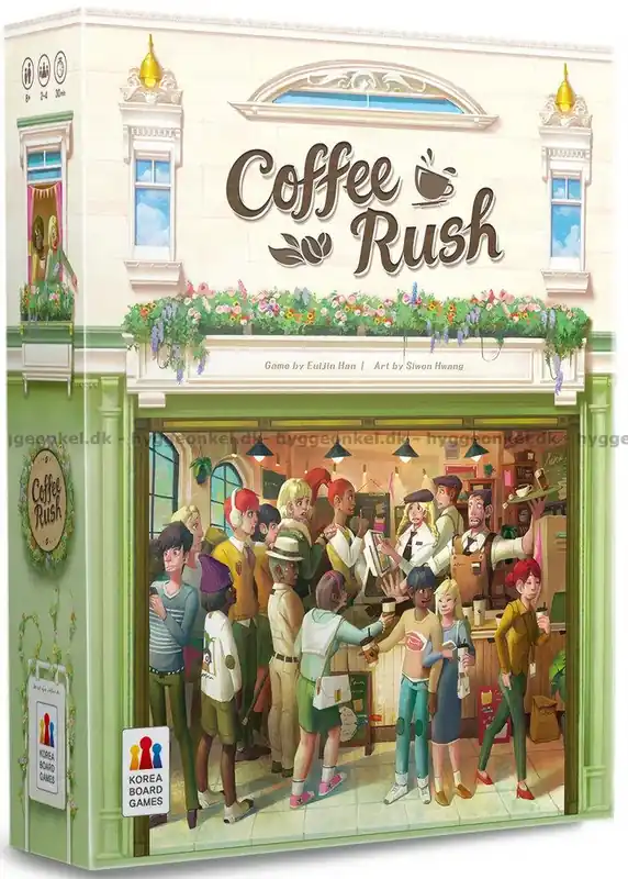 Prissänkt - Coffee Rush - Engelska