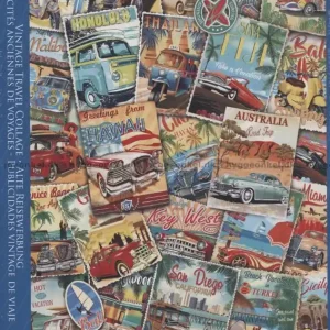 Mycket populär - Collage Semester-minnen, 1000 bitar
