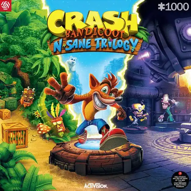 Nytt lägre pris - Crash Bandicoot N Sane Trilogy, 1000 bitar