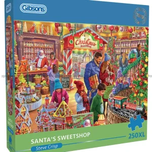 Professionell kvalitet - Crisp Tomtens godisbutik, 250 bitar