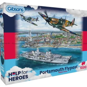 Toppkvalitet | D-Dag i Portsmouth, England, 1000 bitar
