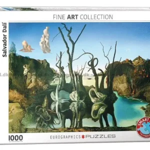 Dali Swans Reflecting Elephants, 1000 bitar - Fynd