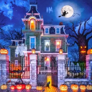 Davison Halloweenhusest, 1000 bitar - Precis tillagt