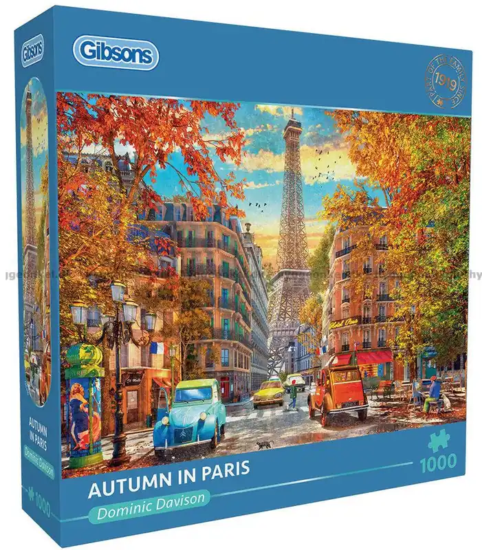Trygg betalning | Davison Höst i Paris, 1000 bitar