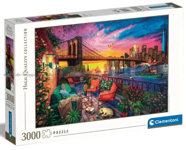 Davison Manhattan - På balkongen, 3000 bitar - Sista chansen