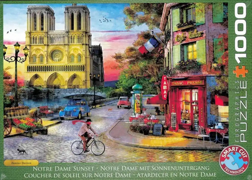 Tidsbegränsat erbjudande - Davison Notre Dame, 1000 bitar