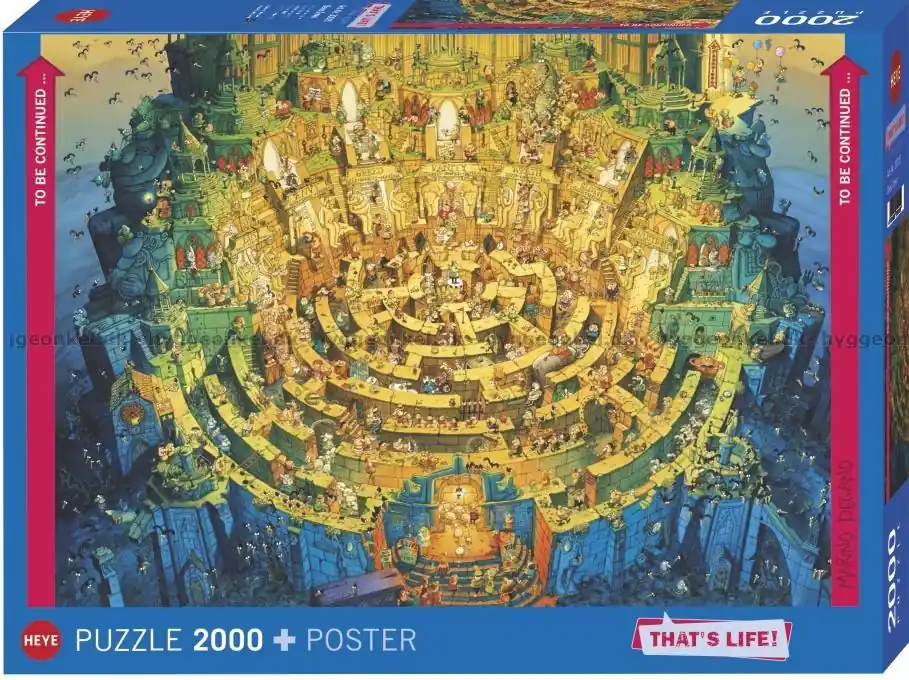 Snabb frakt - Degano Livet - Långt ner, 2000 bitar