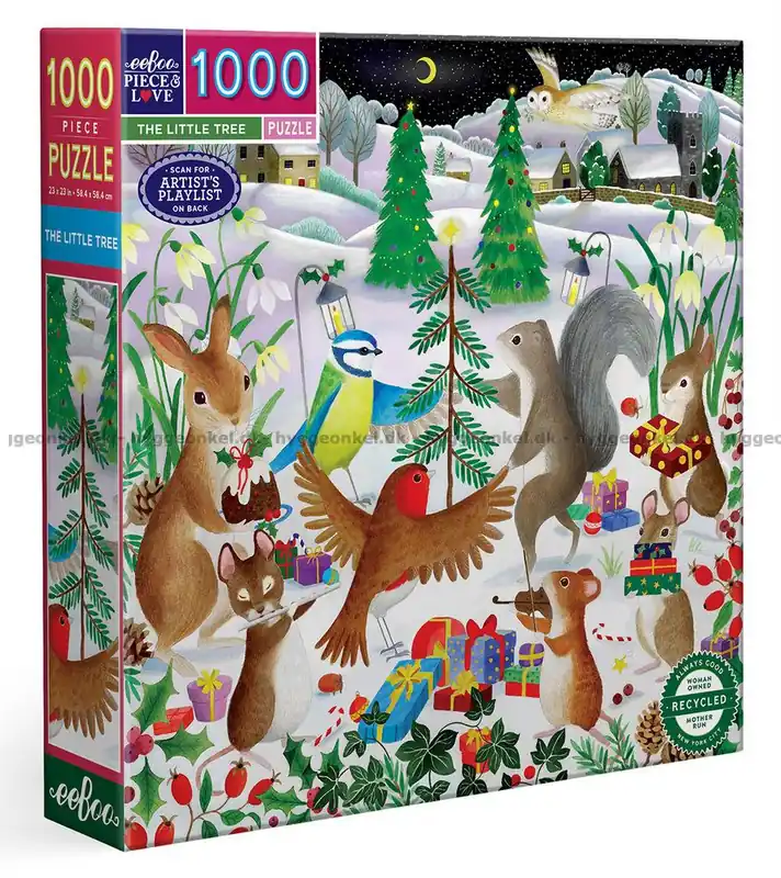 Mycket efterfrågad - Det lilla trädet i skogen, 1000 bitar