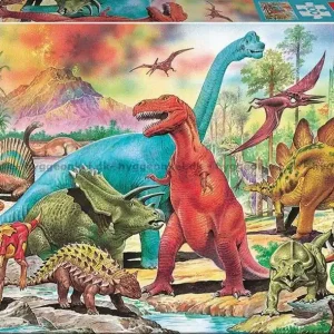 Dinosaurier, 100 bitar | Ny lansering