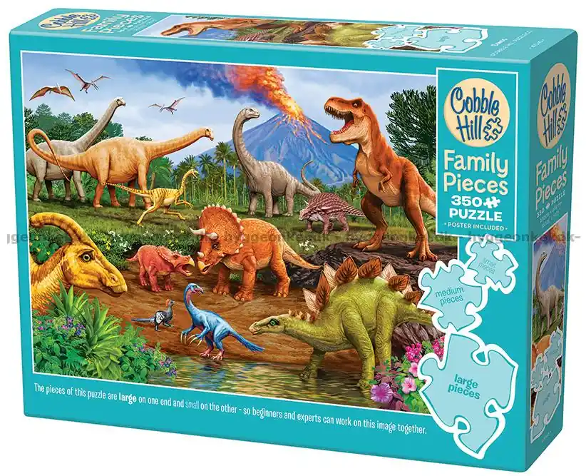 Dinosaurier, 350 bitar - Superpris