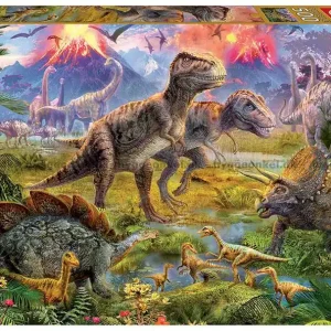Dinosaurier, 500 bitar - Direkt från tillverkaren