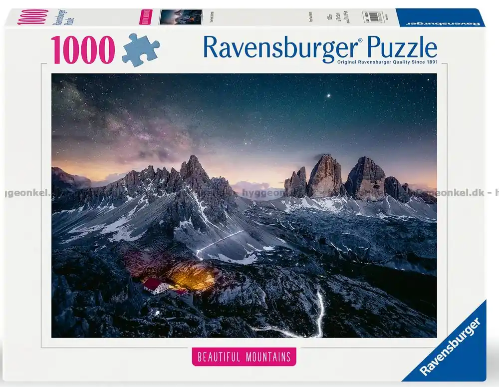 Dolomiterna Tre Cime di Lavaredo - Italien, 1000 bitar | Beställ nu