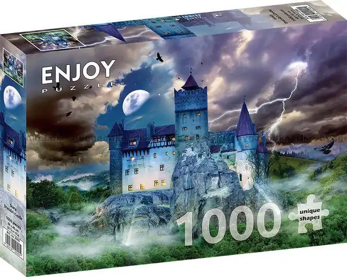 Draculas slott i månsken, 1000 bitar | Spara mer
