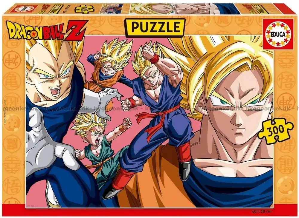 Dragon Ball Z, 300 bitar - Professionell kvalitet