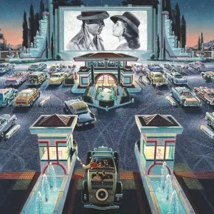 Drive-in-biografen, 1000 bitar | Nyinkommet