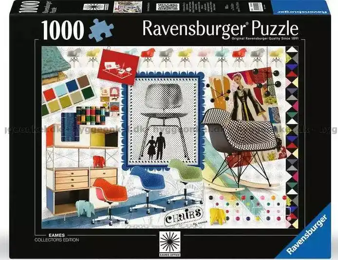 Direkt från fabriken | Eames Design, 1000 bitar