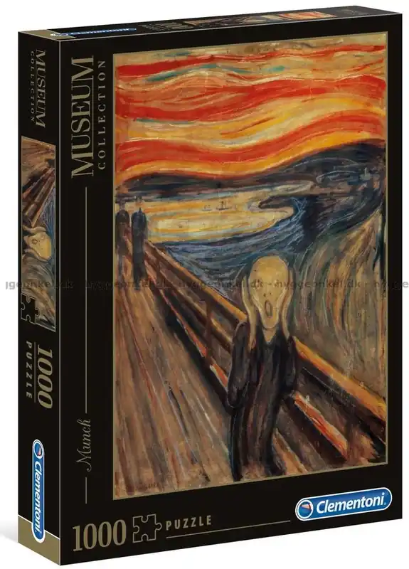 Edvard Munch Skriet - Konst, 1000 bitar - Fynd