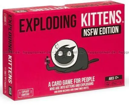 Kampanj - Exploding Kittens NSFW Deck - Engelska