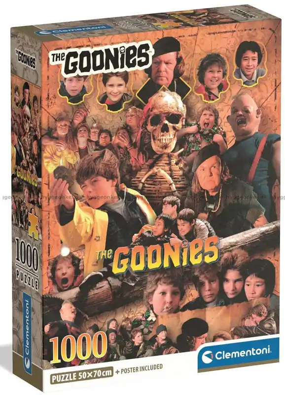 Finns att beställa | Film Goonies - Dödskallegänget, 1000 bitar