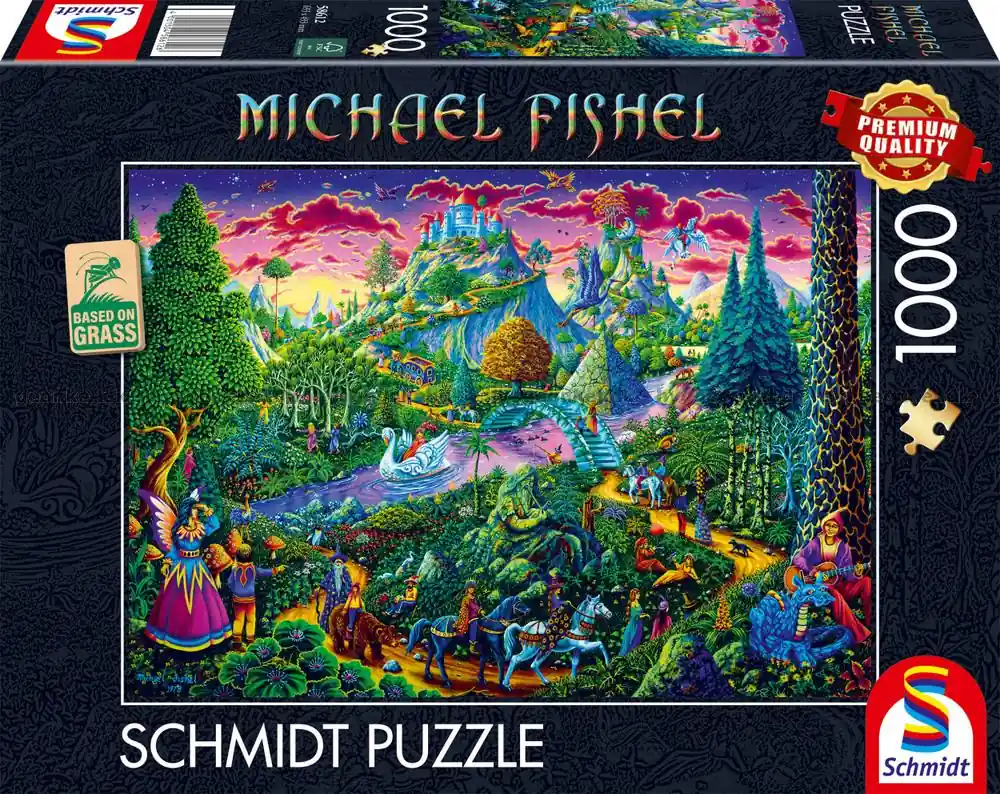 Kundernas favorit | Fishel Den förtrollade skogen, 1000 bitar