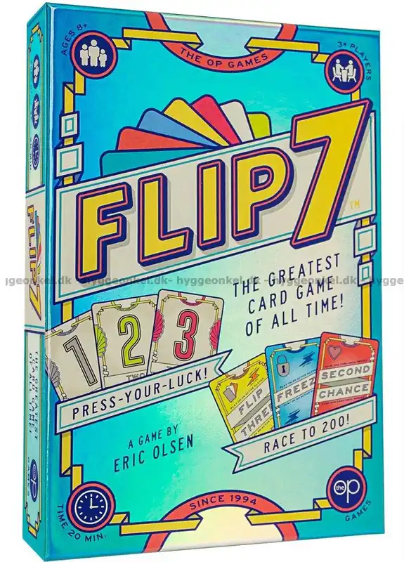 Flip 7 - Engelska - Finns att beställa
