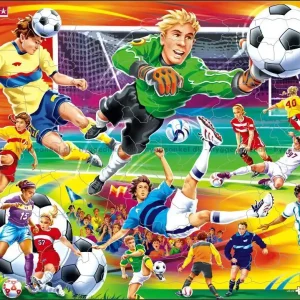 Fotboll - Rampussel, 65 bitar - Endast idag
