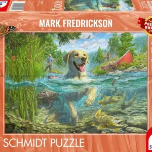 Fredrickson Labrador på fisketur, 1000 bitar | Reapris