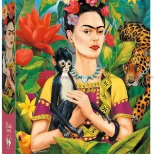 Bara denna vecka | Frida Kahlo Bland djur och blommor i djungeln, 1000 bitar