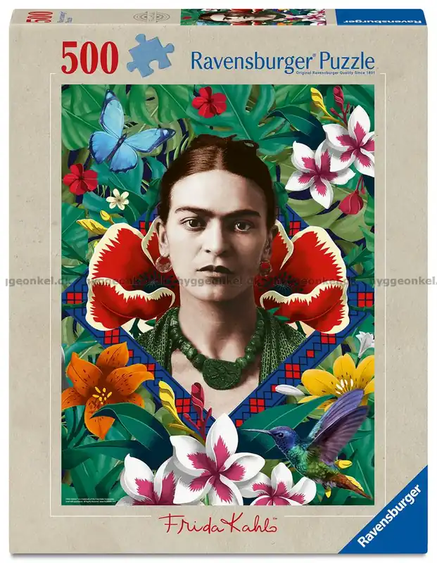 Så länge lagret räcker - Frida Kahlo Blomstrande dröm, 500 bitar