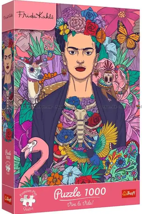 Snabb leverans - Frida Kahlos färgstarka universum, 1000 bitar