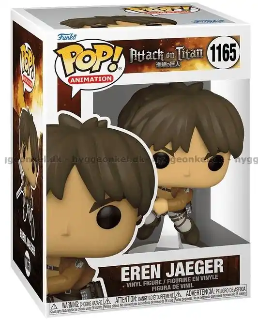Funko Pop! Attack on Titan - Eren Jaeger 1165 - Efterfrågad