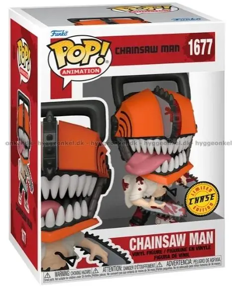 Spara mer - Funko Pop! Chainsaw Man (Begränsad utgåva Chase-version) 1677