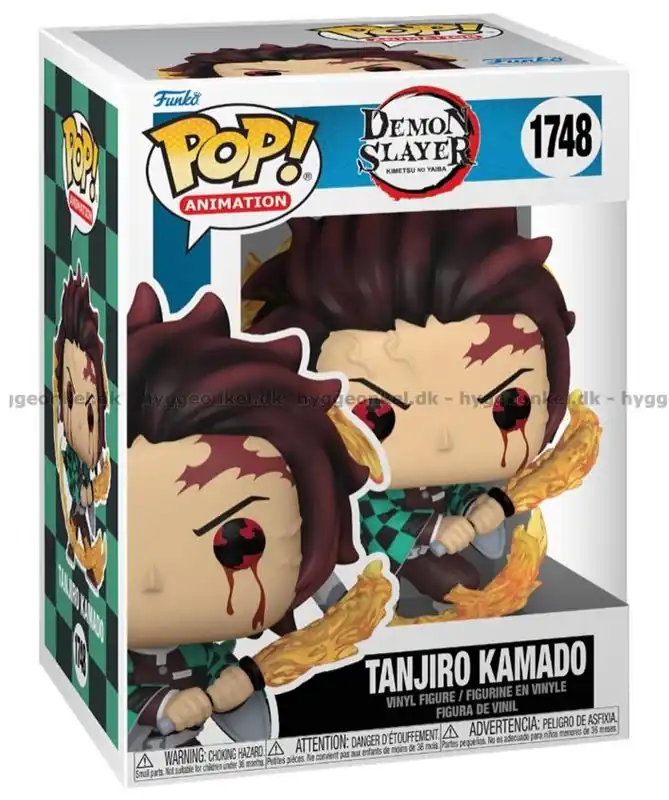 Efterfrågad | Funko Pop! Demon Slayer - Tanjiro Kamado (Sun breathing) 1748