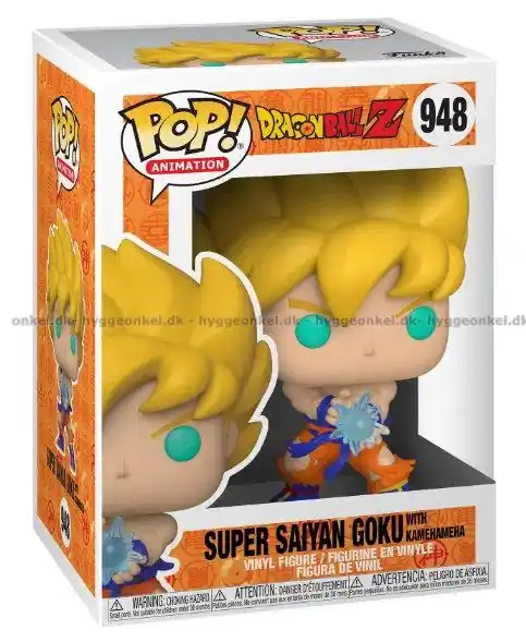 Finns tillgänglig - Funko Pop! Dragon Ball Z - Super Saiyan Goku with Kamehameha 948