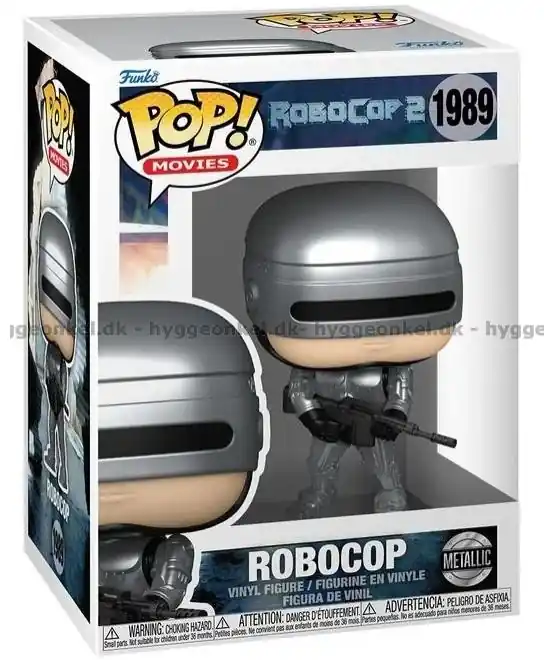 Funko Pop! Robocop (Metallic) 1989 - Extra rabatt