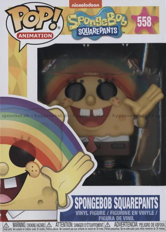 Favorit hos kunderna | Funko Pop! Spongebob Rainbow 558