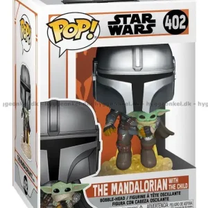 Mycket uppskattad - Funko Pop! Star Wars - The Mandalorian with The Child 402