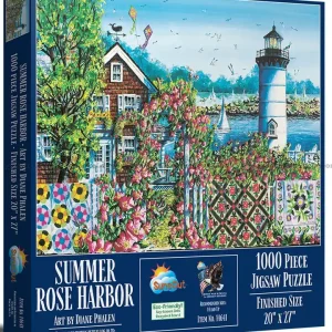 Kundfavorit | Fyrtornet i rosenträdgården, 1000 bitar
