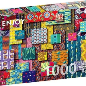 Färgglada fält, 1000 bitar | Direkt från fabriken