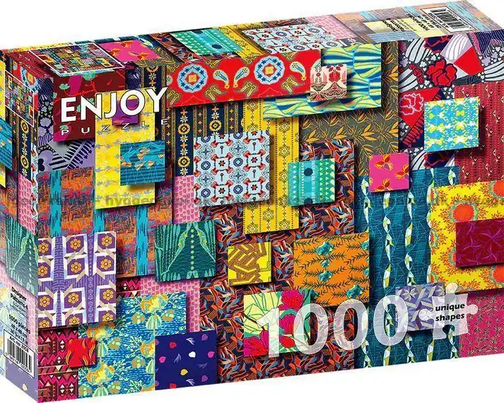 Färgglada fält, 1000 bitar | Direkt från fabriken
