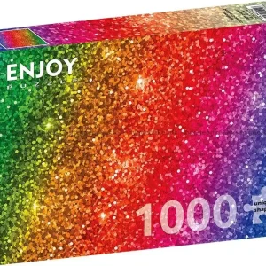 Favorit hos kunderna | Färgglada Glitter, 1000 bitar