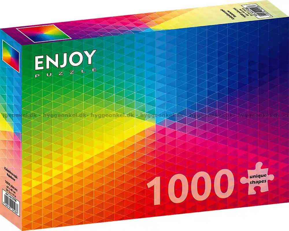 Färgglatt Regnbågens prisma, 1000 bitar - Precis inkommet