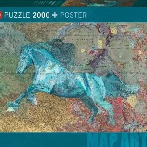 Extra rabatt - Galopp genom världen, 2000 bitar