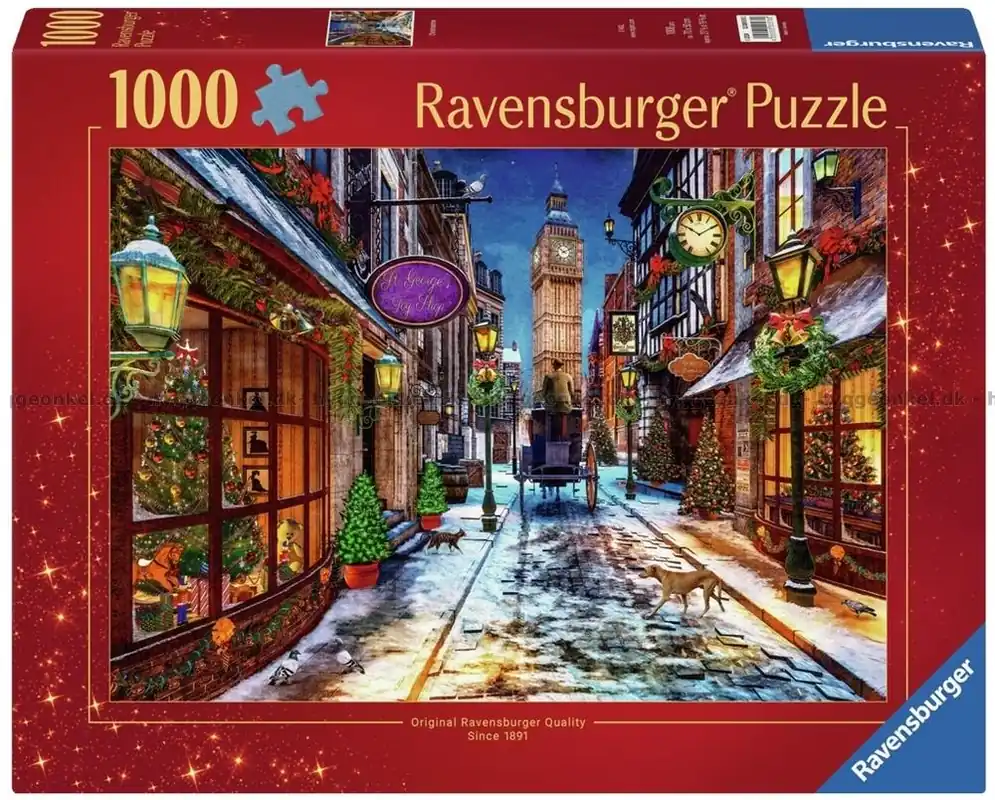 Gaten i juletid, 1000 bitar - Finns i lager