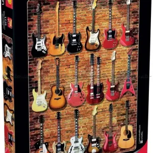 Gitarr collage, 1000 bitar - Kan beställas online