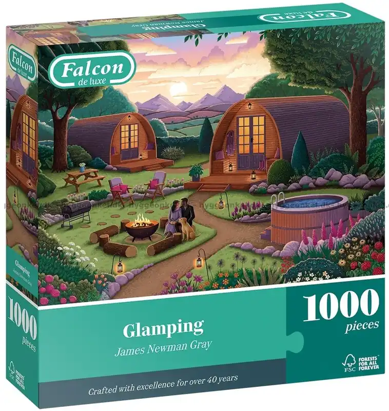 Glamping, 1000 bitar | Expressleverans