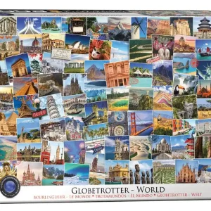 Globetrotter Världen, 2000 bitar | Fynd