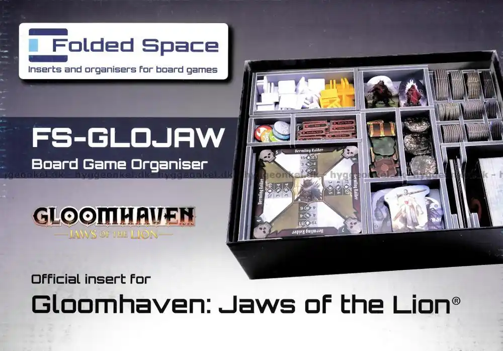 Gloomhaven - Jaws of the Lion Insert - Folded Space (v2) - Nytt lägre pris